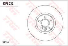 볼보 XC70 D5(D5244T4)앞브레이크 디스크(07년~10년)